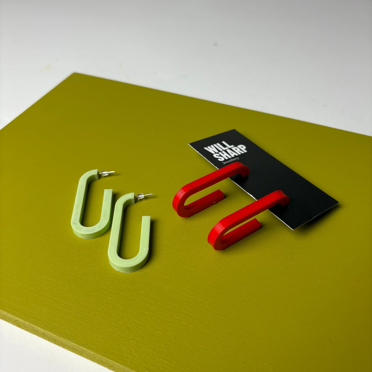 Long Oval Hoops by Will Sharp