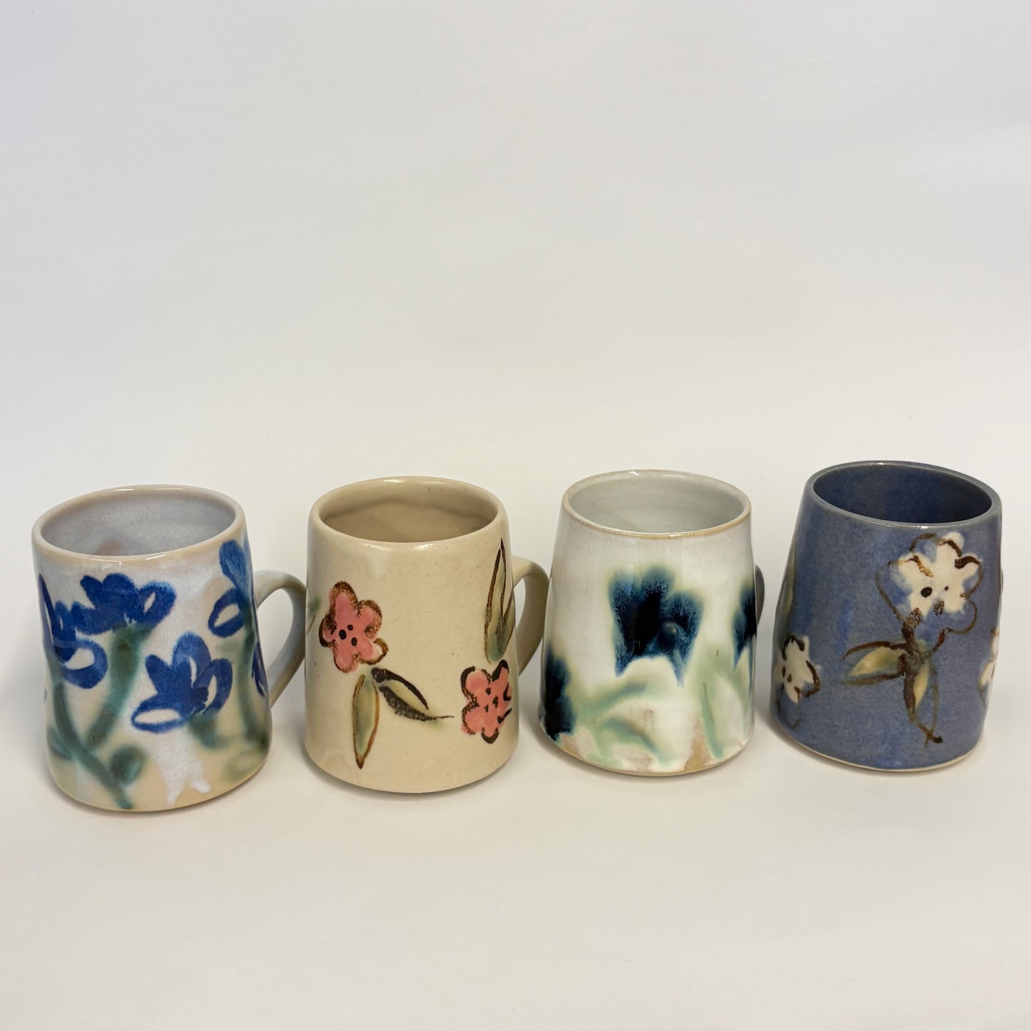 Tall Floral Mug