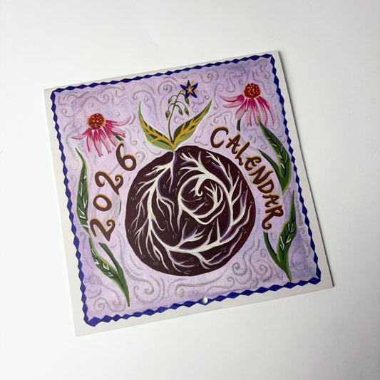 2026 Illustrated Calendar by Joy Rooney