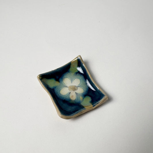 Small Square Trinket Dish by Ceramics by Kat