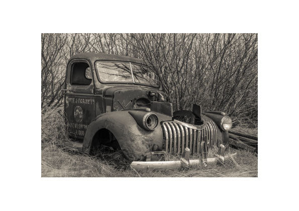 Abandoned Truck Series by Jim Souper