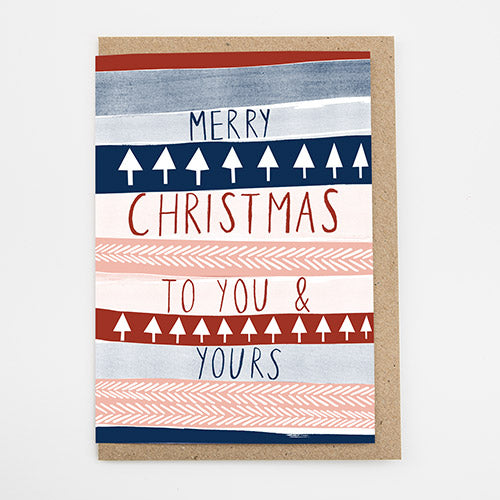 You & Yours Greetings Card by Alison Hardcastle