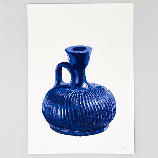 Greek Flask Print by Dave Royston