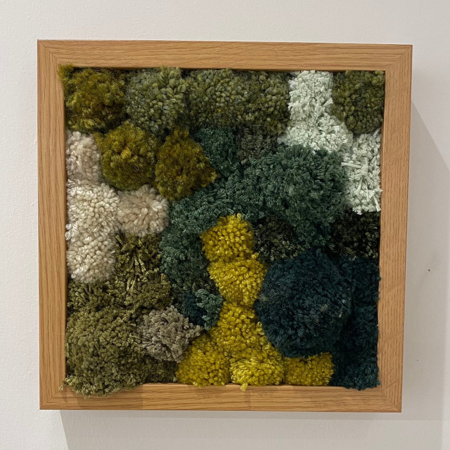 Moss Textile Artwork by Naomi Crompton