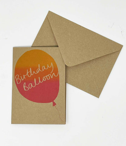 Birthday Balloon Card by Kirstie Williams