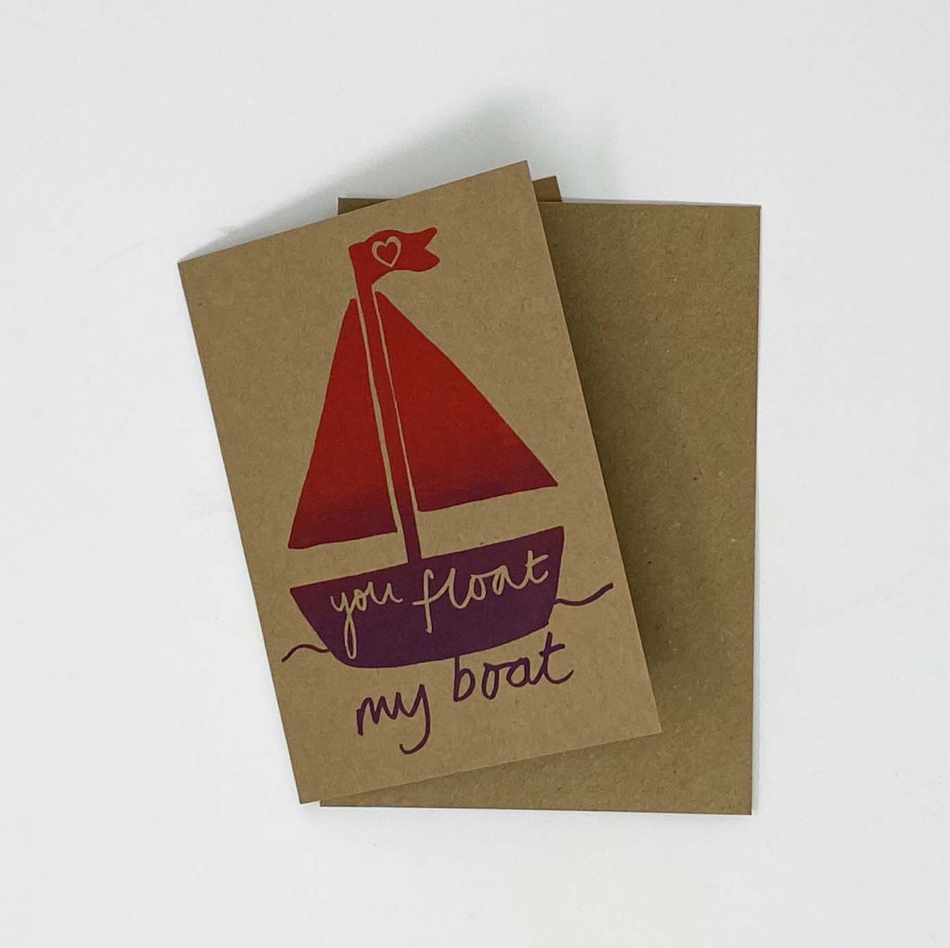Float My Boat Card by Kirstie Williams