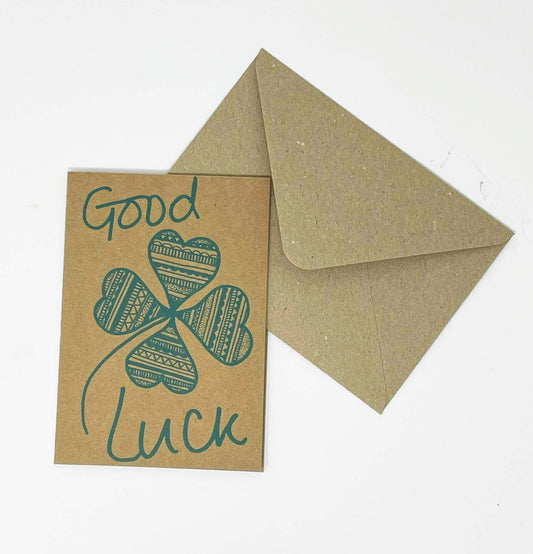 Good Luck Card by Kirstie Williams