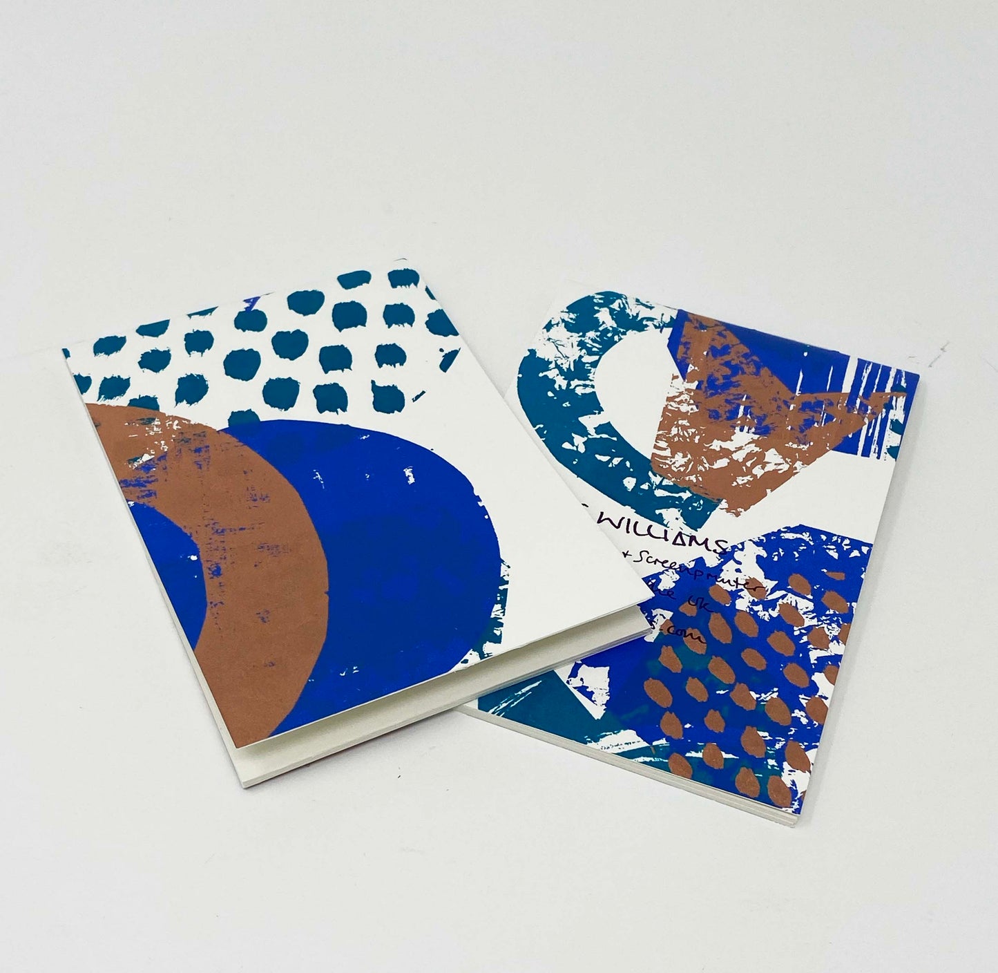 Screen Printed Note Book by Kirstie Williams