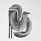 Home Bird 2 Dry Point Etching by Lisa Stubbs