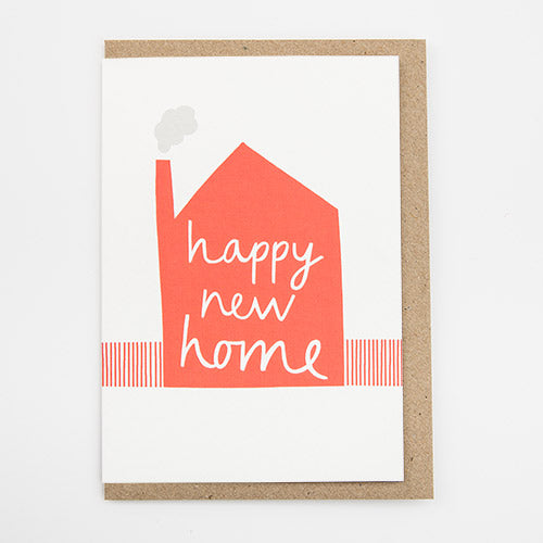 Happy New Home Card by Alison Hardcastle