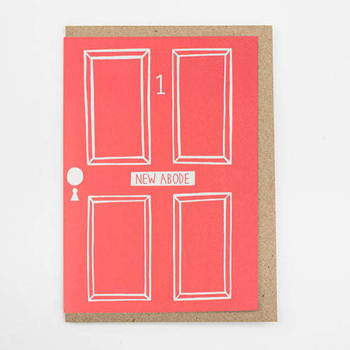 New Abode Card by Alison Hardcastle