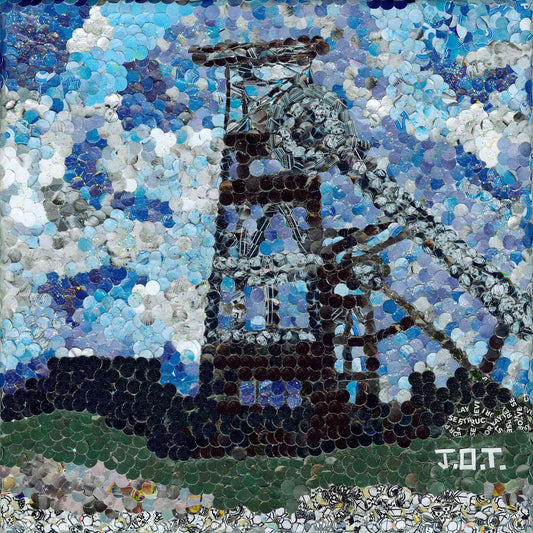 Pit Head Gear Giclee Print by James Owen Thomas