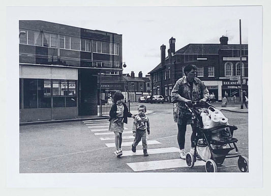 Wakefield Bus Station - Supplies Postcard by Robert Broad