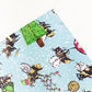 Festive Bees Gift Wrap by Ruby
