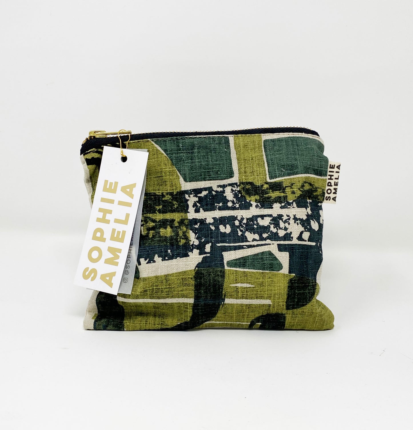 Screen Printed Pouch by Sophie Amelia Design