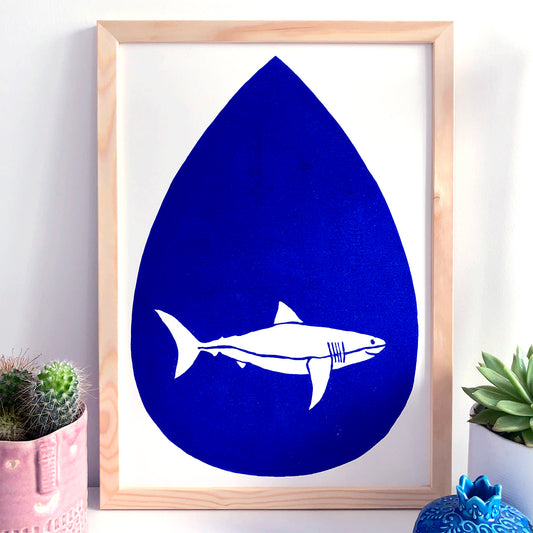 Shark Print by Greg Forrest