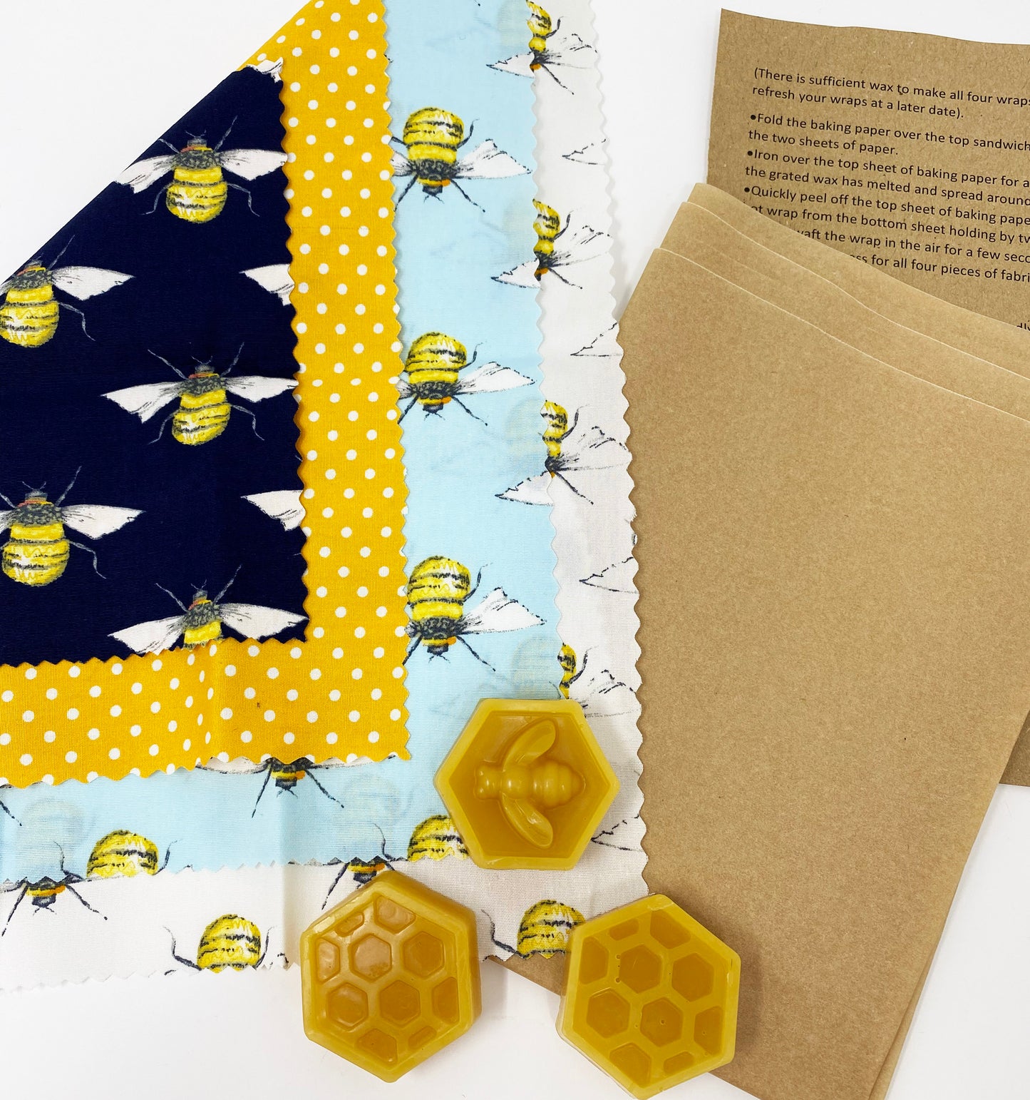 DIY Wax Wrap Kit by Yorkshire Beeswax